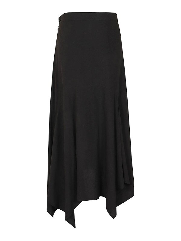 YOHJI YAMAMOTO: Knee length skirts & Midi online - Canvas skirt