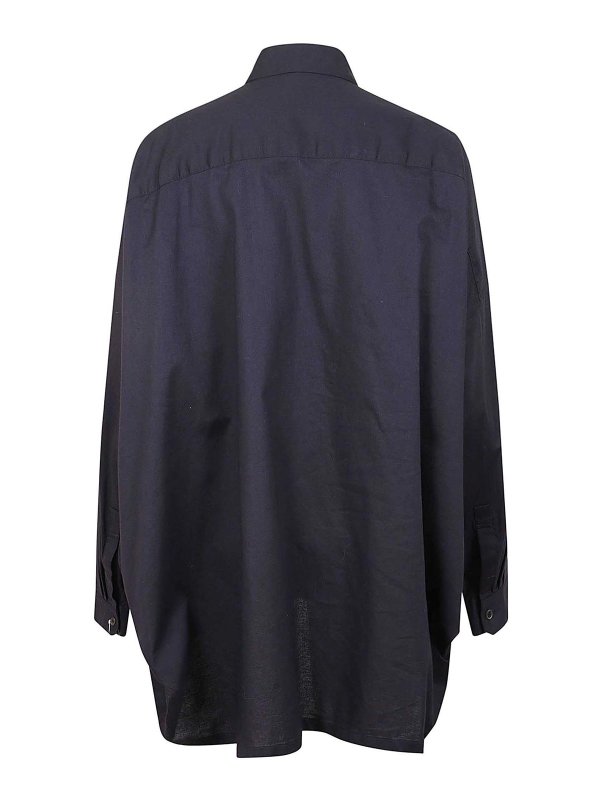 YOHJI YAMAMOTO: Camisas online - Camisa - Azul Oscuro