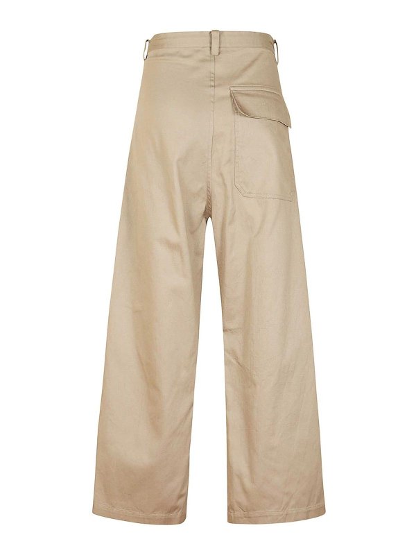 YOHJI YAMAMOTO: カジュアルトラウザー online - カジュアルパンツ - ベージュ