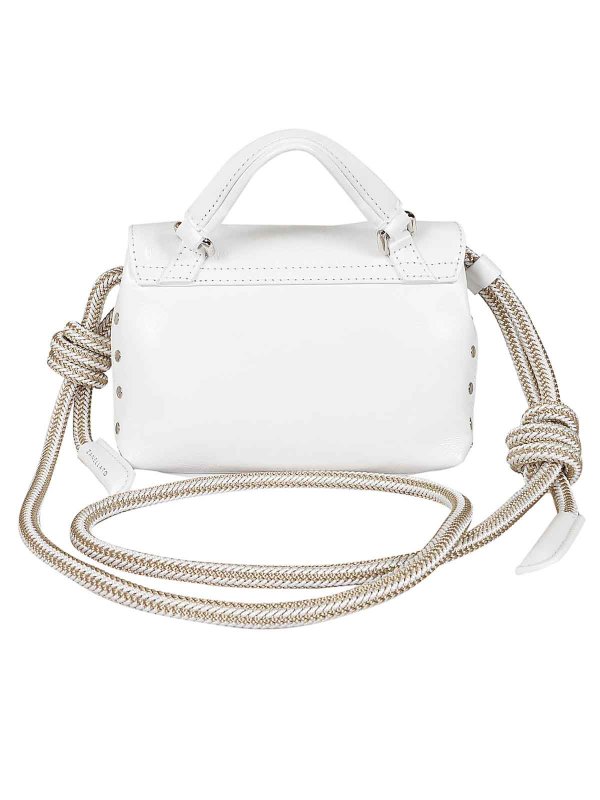 The Best Shops ZANELLATO: Handtaschen - Shopper - Weiß