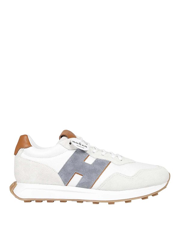 HOGAN: Chaussures de sport - Baskets - Blanc