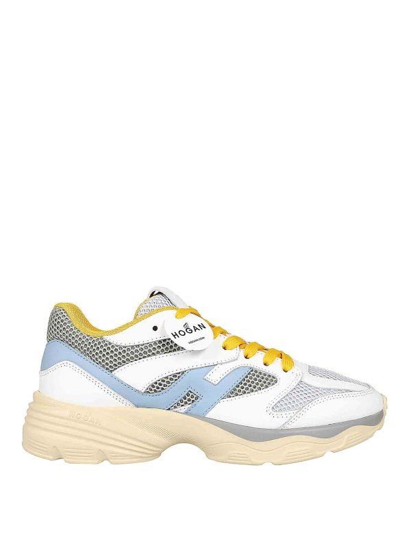 HOGAN: Chaussures de sport - Baskets - Blanc