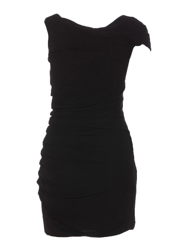 Alexander Mcqueen Asymmetric cocktail Dress|780531QLAAY1000