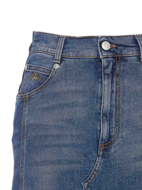 ALEXANDER MCQUEEN buy online Midirock - Blau