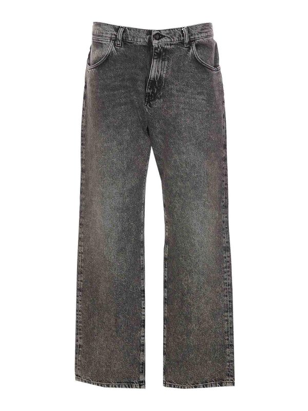 AMISH: Jeans Rectos - Vaqueros Rectos - Negro