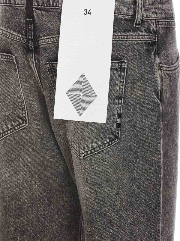 The Best Shops AMISH: Jeans Rectos - Vaqueros Rectos - Negro