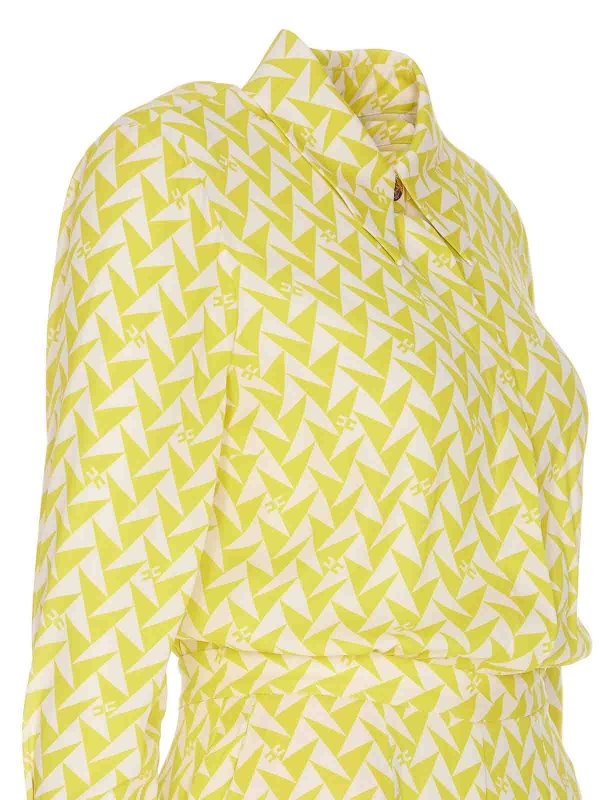 The Best Shops ELISABETTA FRANCHI: ジャンプスーツ - ジャンプスーツ - イエロー