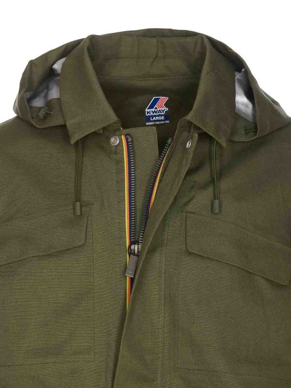 カジュアルジャケット - 緑 shop online: K-WAY