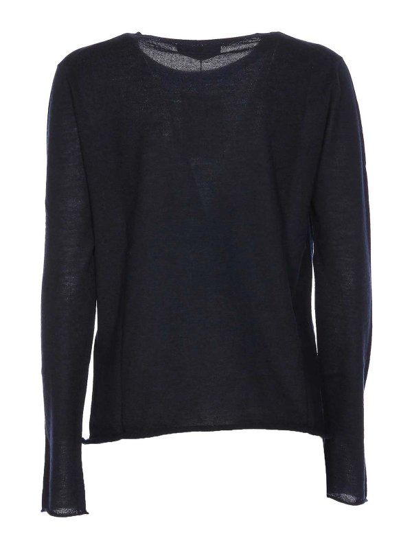 LISA YANG: クルーネック online - クルーネック - ブルー