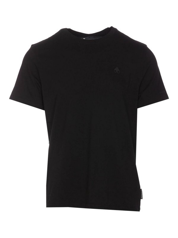 MOOSE KNUCKLES: Camisetas - Camiseta - Negro