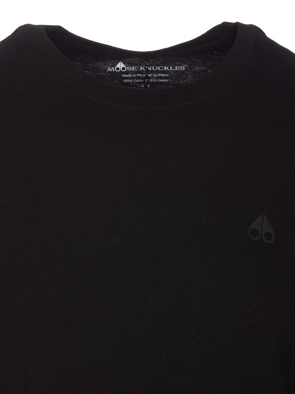 Camiseta - Negro shop online: MOOSE KNUCKLES