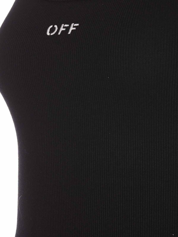 The Best Shops OFF-WHITE: ショートドレス - ショートドレス - 黒