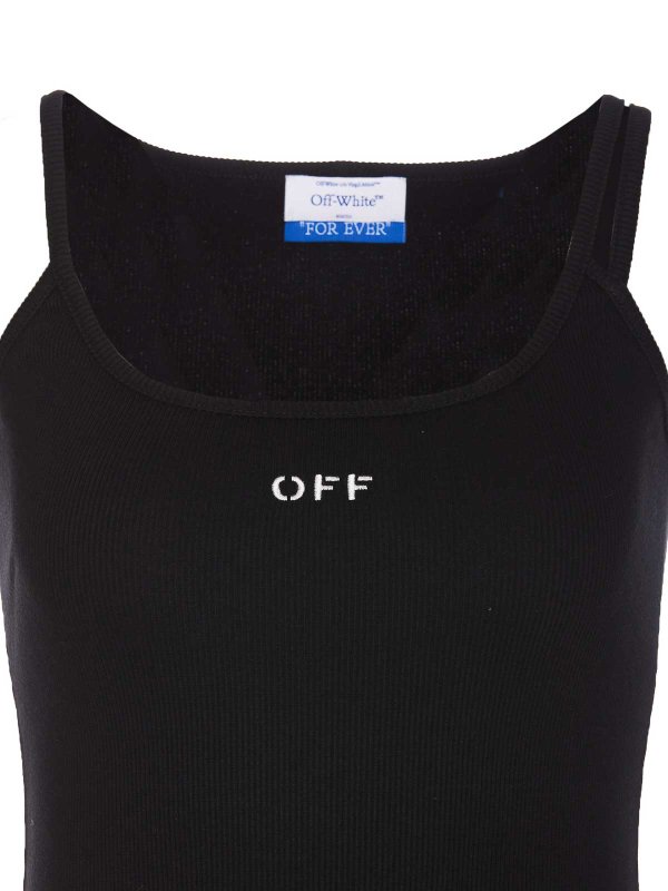 ショートドレス - 黒 shop online: OFF-WHITE