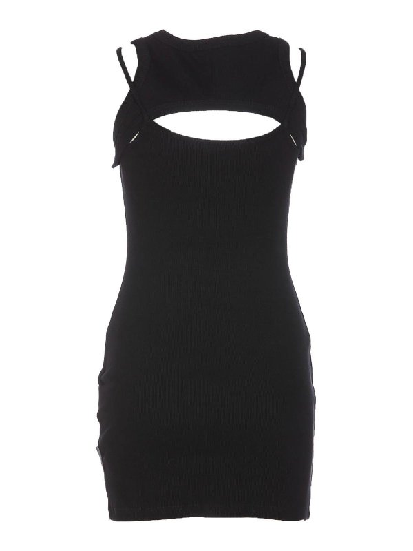 OFF-WHITE: abiti corti online - Miniabito con logo