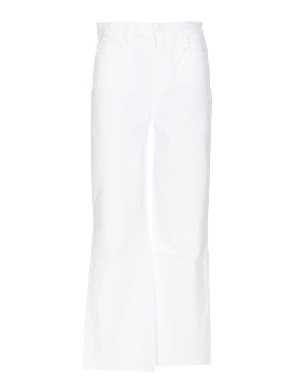 PAIGE: Casual Hosen - Casual Hose - Weiß