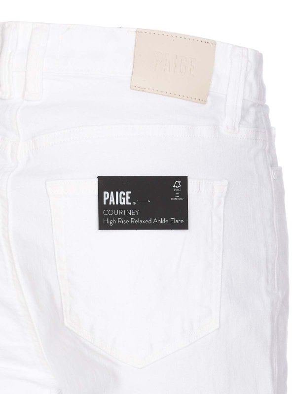 The Best Shops PAIGE: Casual Hosen - Casual Hose - Weiß