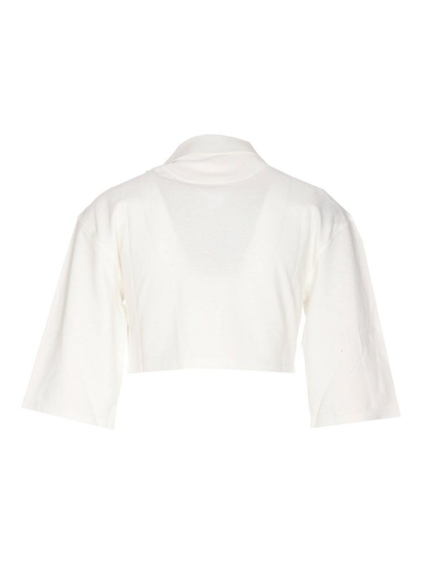 Palm Angels: Poloshirts online - Poloshirt - Weiß