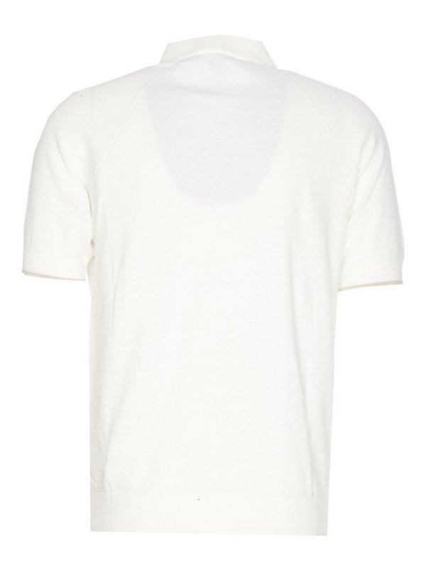 Paolo Pecora: ポロシャツ online - ポロシャツ - 白