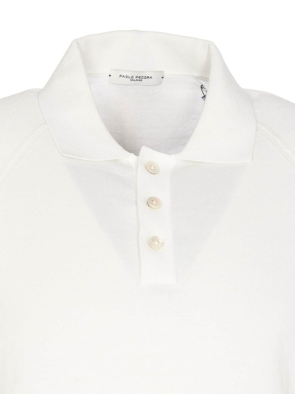 ポロシャツ - 白 Replica 
online: Paolo Pecora