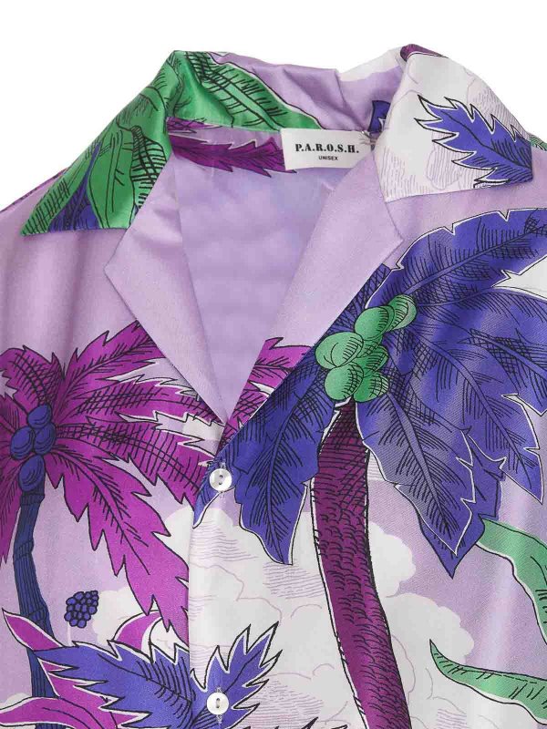 The Best Shops P.A.R.O.S.H.: Chemises - Chemise - Violet