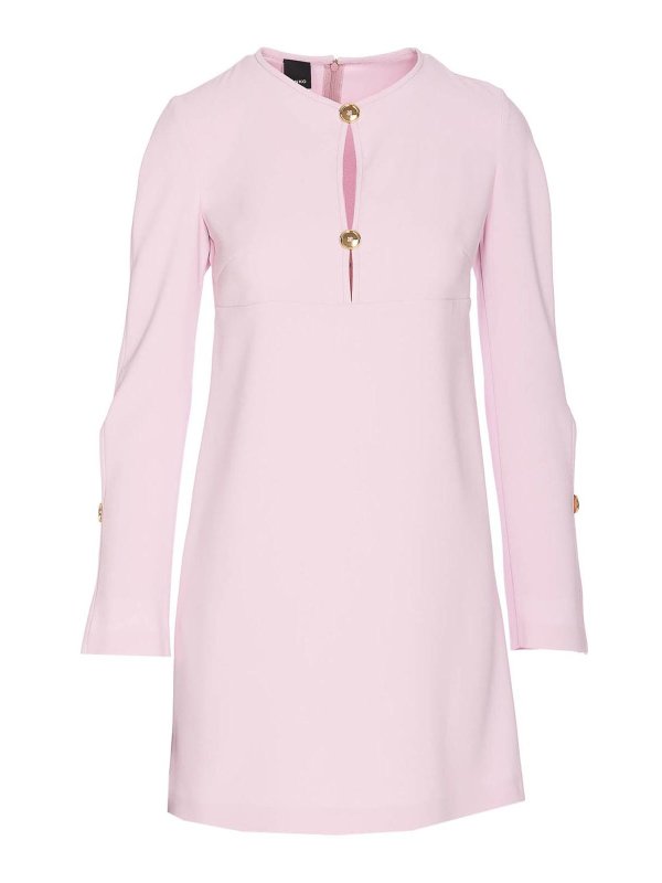 Pinko: ショートドレス - ショートドレス - ヌードカラー