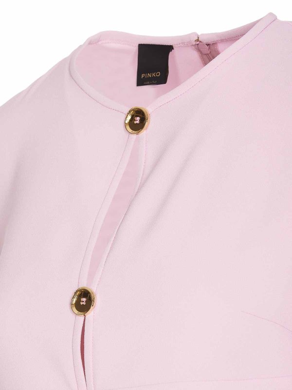 The Best Shops Pinko: ショートドレス - ショートドレス - ヌードカラー