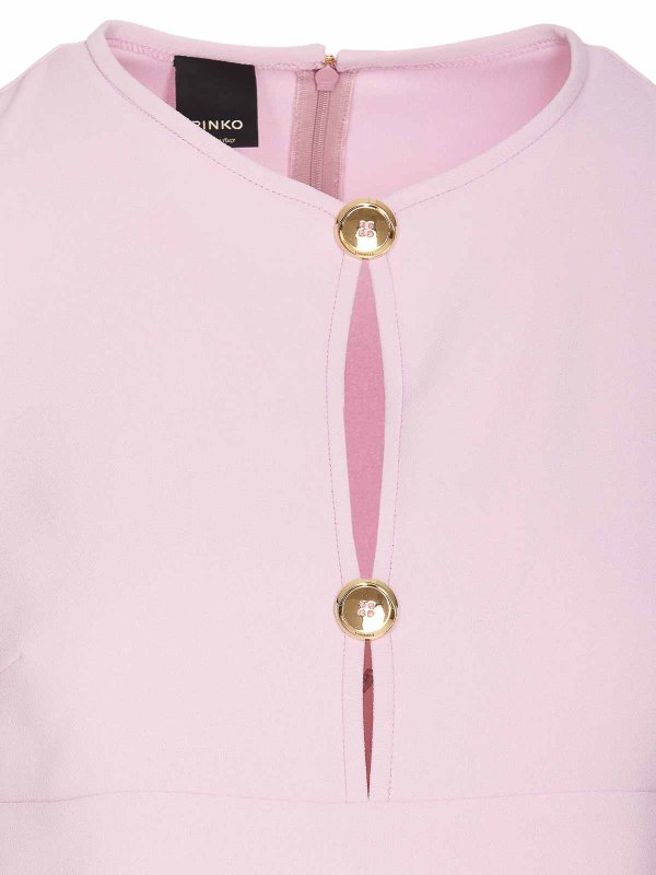 ショートドレス - ヌードカラー shop online: Pinko