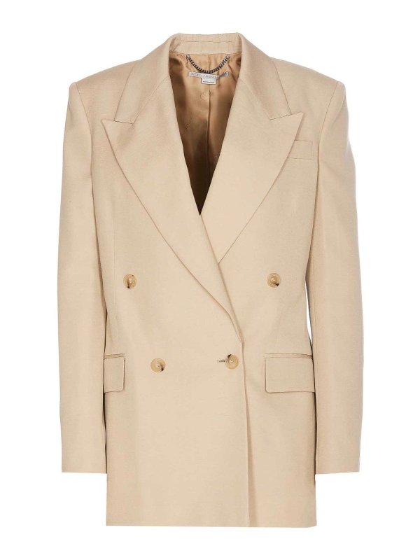 STELLA McCARTNEY: casual jackets - Double Breasted Jacket