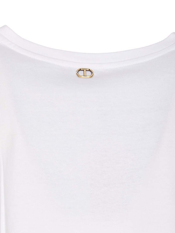 The Best Shops TWINSET: T-shirts - T-Shirt - Blanc