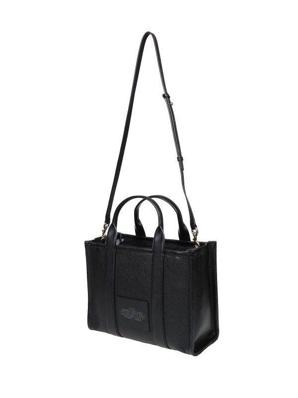 The Best Shops MARC JACOBS: totes bags - medium tote in black leather