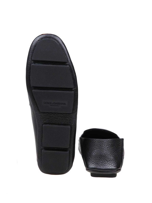 DOLCE & GABBANA: Loafers & Slippers online - Leather loafers