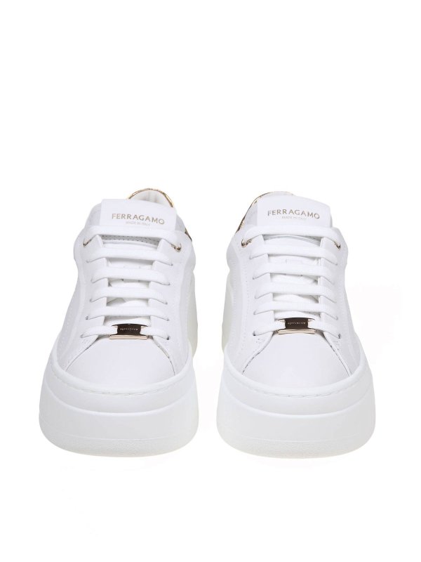 The Best Shops SALVATORE FERRAGAMO: Sneaker - Sneaker - Weiß