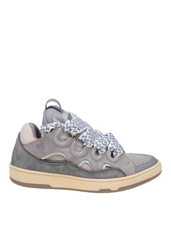 LANVIN: trainers - Leather sneakers