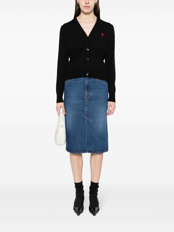 AMI PARIS: カーディガン online - カーディガン - 黒