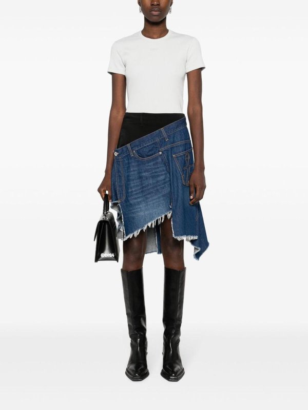 OFF-WHITE: t-shirts online - Off stamp cotton t-shirt