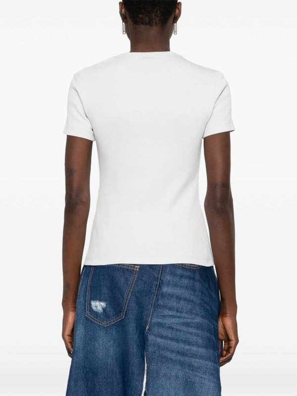 The Best Shops OFF-WHITE: t-shirts - Off stamp cotton t-shirt