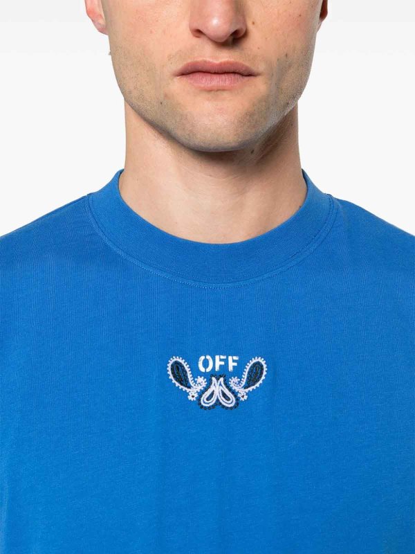 OFF-WHITE buy online T-Shirt - Bleu