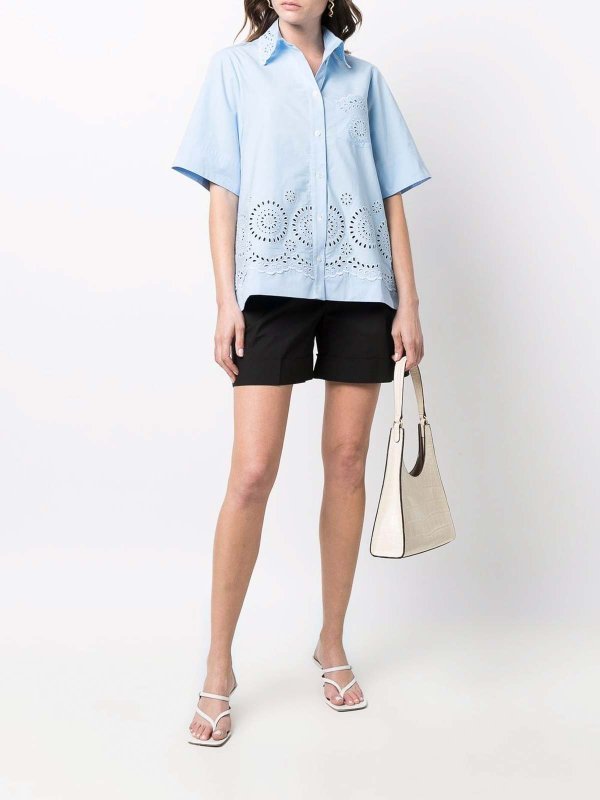 P.A.R.O.S.H.: トラウザーショーツ online - ショートパンツ - 黒