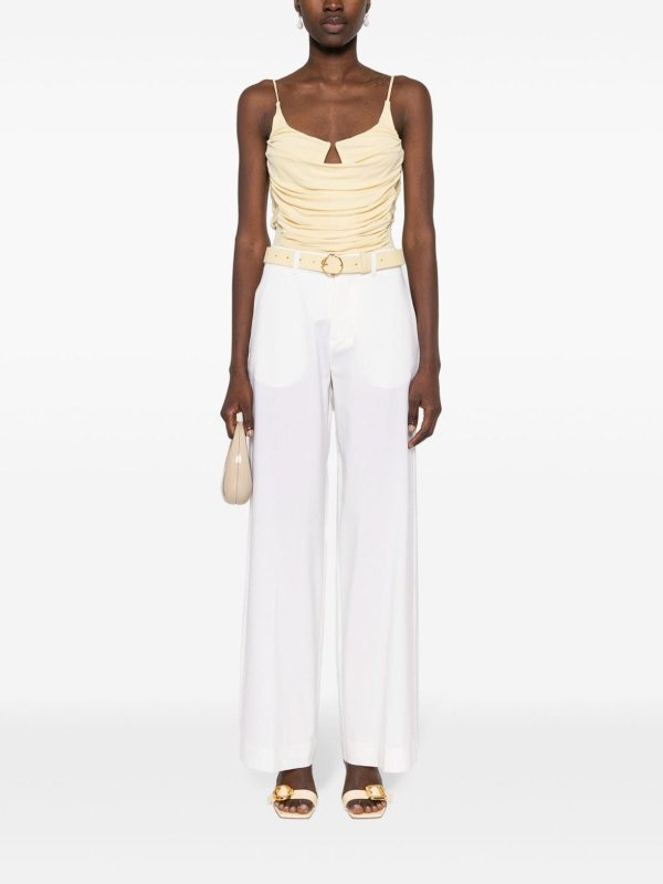 P.A.R.O.S.H.: カジュアルトラウザー online - カジュアルパンツ - 白