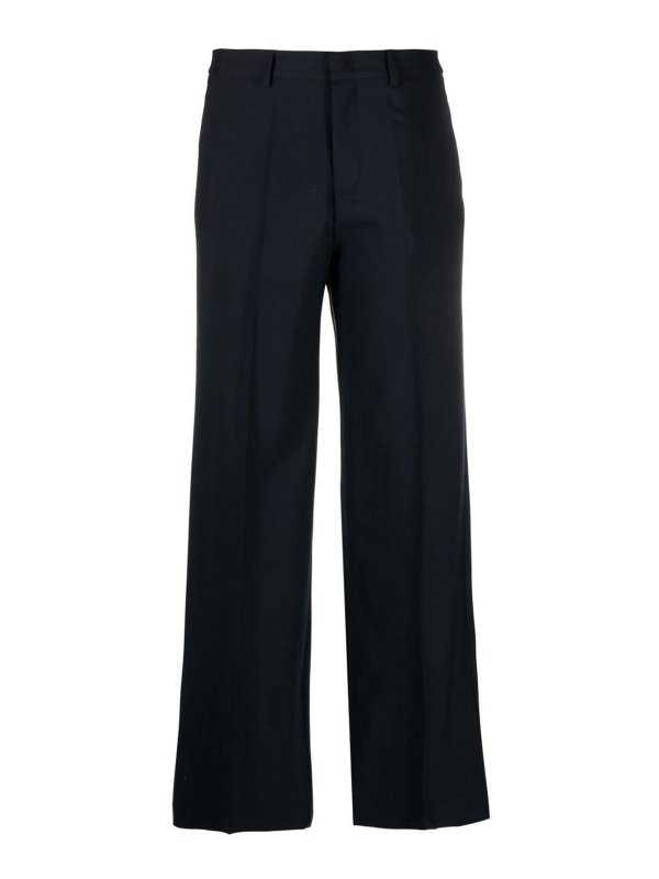 P.A.R.O.S.H.: Pantalons casual - Pantalons Décontractés - Bleu