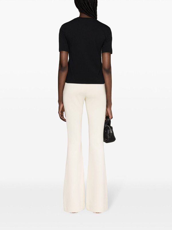 The Best Shops Palm Angels: t-shirts - Classic embroidered-logo t-shirt