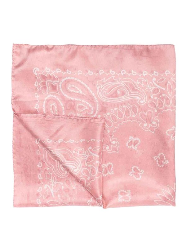 GOLDEN GOOSE: sciarpe e foulard - Sciarpa bandana in seta