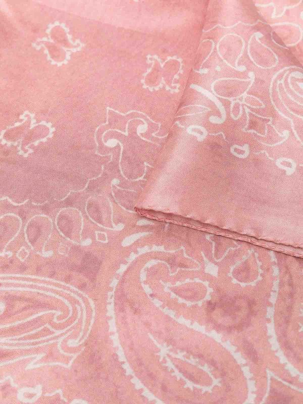 Sciarpa bandana in seta shop online: GOLDEN GOOSE