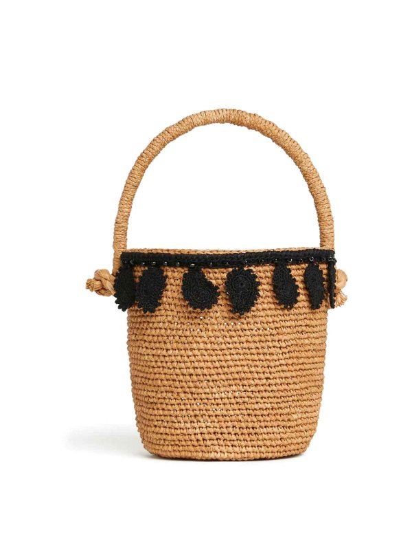 ALANUI: Sacs à main - Sac Cabas - Noir