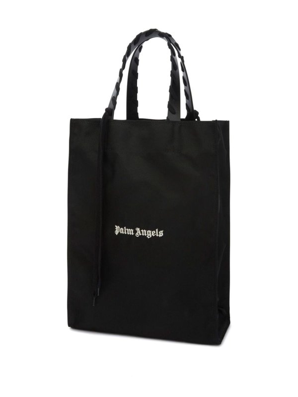 Palm Angels buy online Borsa tote con stampa logo