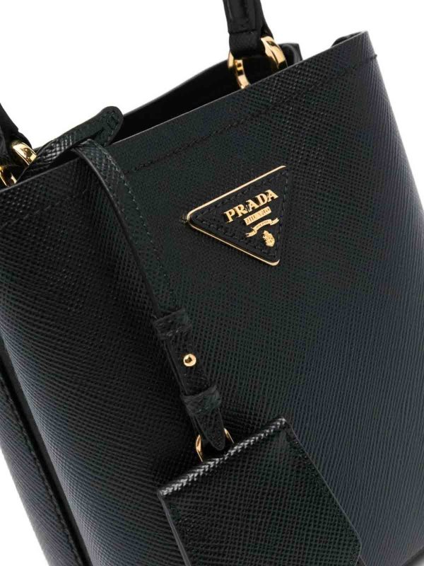 PRADA buy online Small leather bucket bag