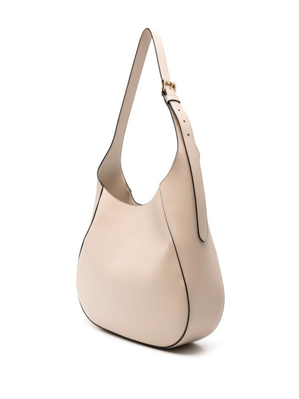 The Best Shops PRADA: cross body bags - Triangle-logo leather shoulder bag
