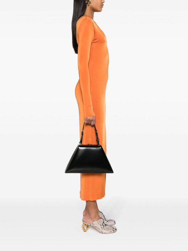 PRADA: totes bags online - Patent-leather tote bag