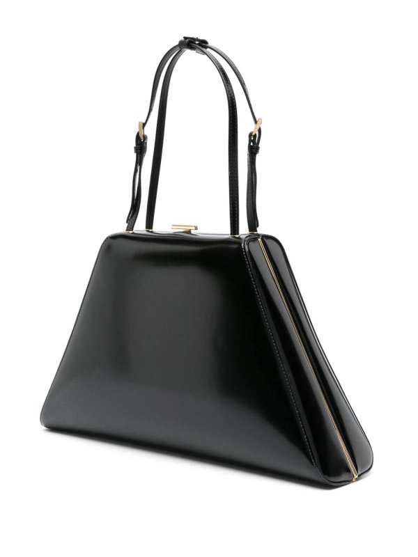 The Best Shops PRADA: totes bags - Patent-leather tote bag
