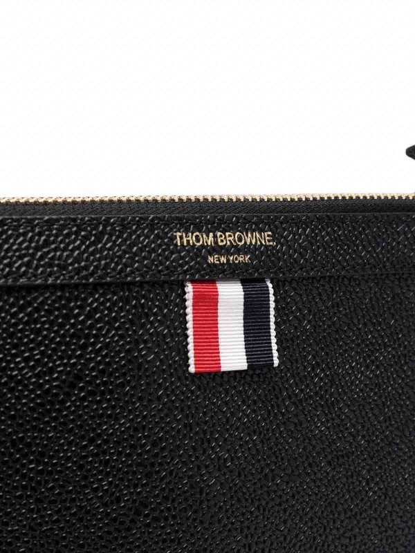 THOM BROWNE buy online Logo-print crossbody bag